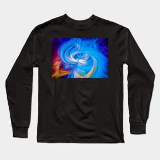 Chaos in the cosmos | Somewhere in the universe Long Sleeve T-Shirt